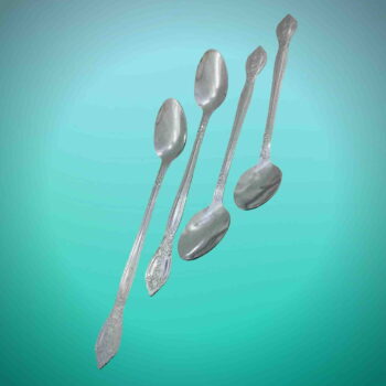 juice, drinks, faluda serving spoon Stainless steel silver color shiny long spoon