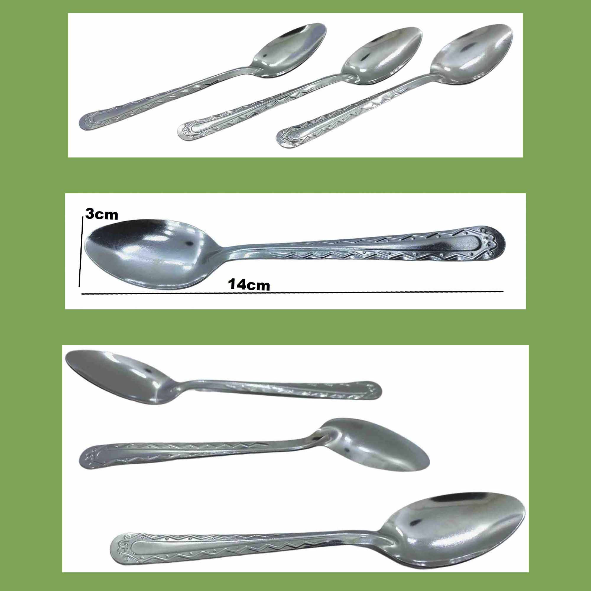 tea Spoons Made of Stainless Steel - Stylish Cutlery