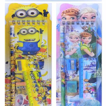 Stationery-Set.-It-contains-1-Pencil-1-Sharpener-1-Eraser-1-note-pad.-Perfect-Return-Gifts-for-Kids-birthday