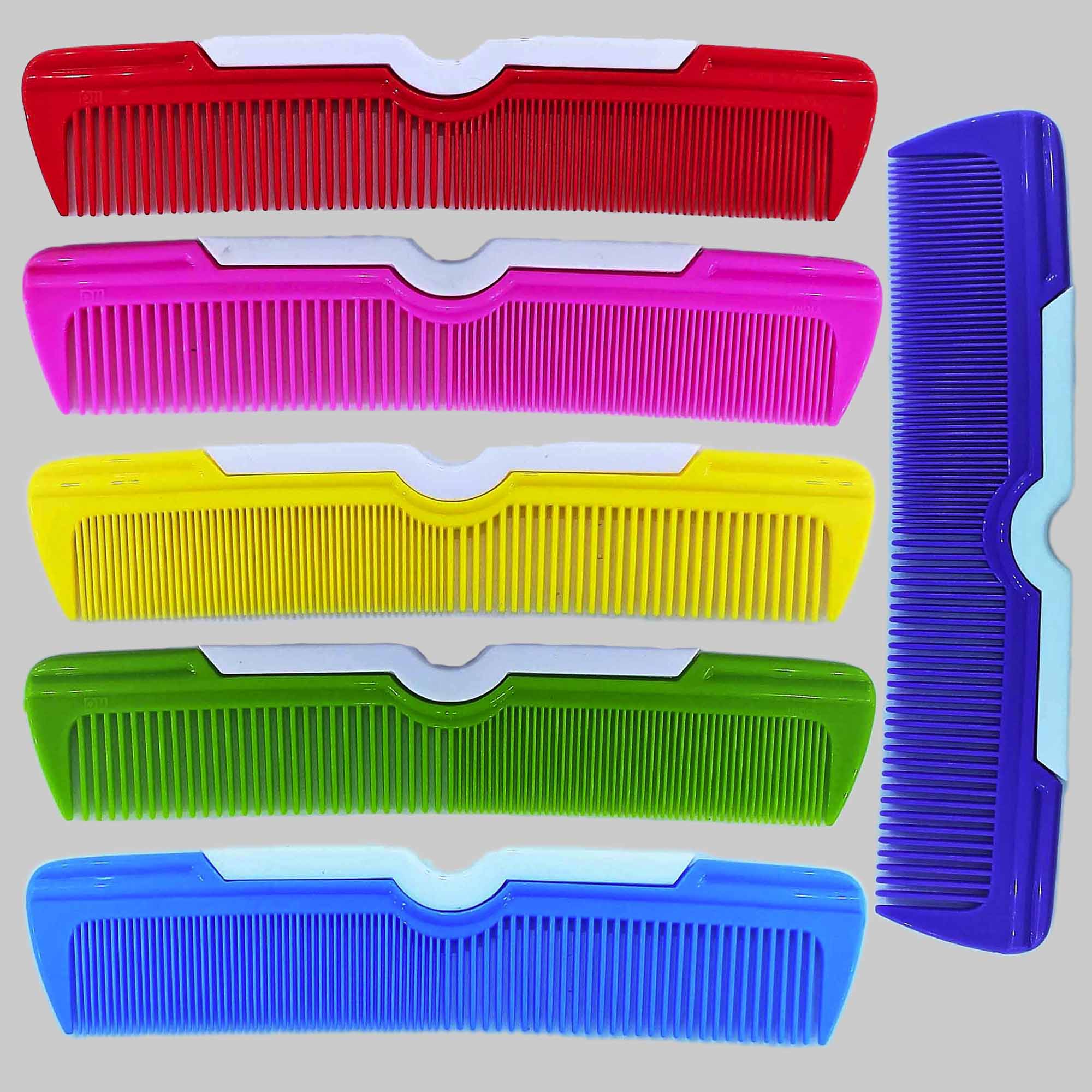 Regular use Classic Plastic Hair Combs_L Roots Brown Fine Teeth Comb For Fine long Straight Hair