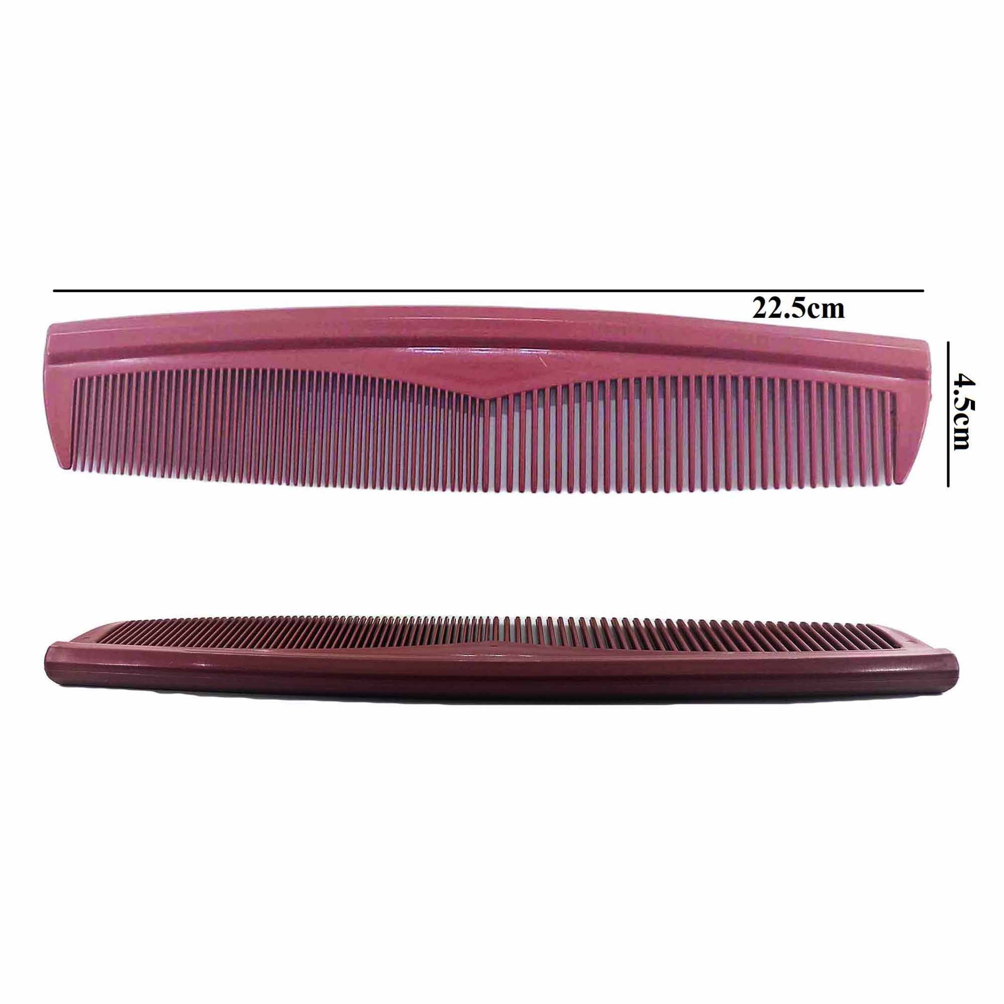 Regular use Classic Horn Plastic Hair Combs_L Roots Brown Fine Teeth Comb For Fine long Straight Hair