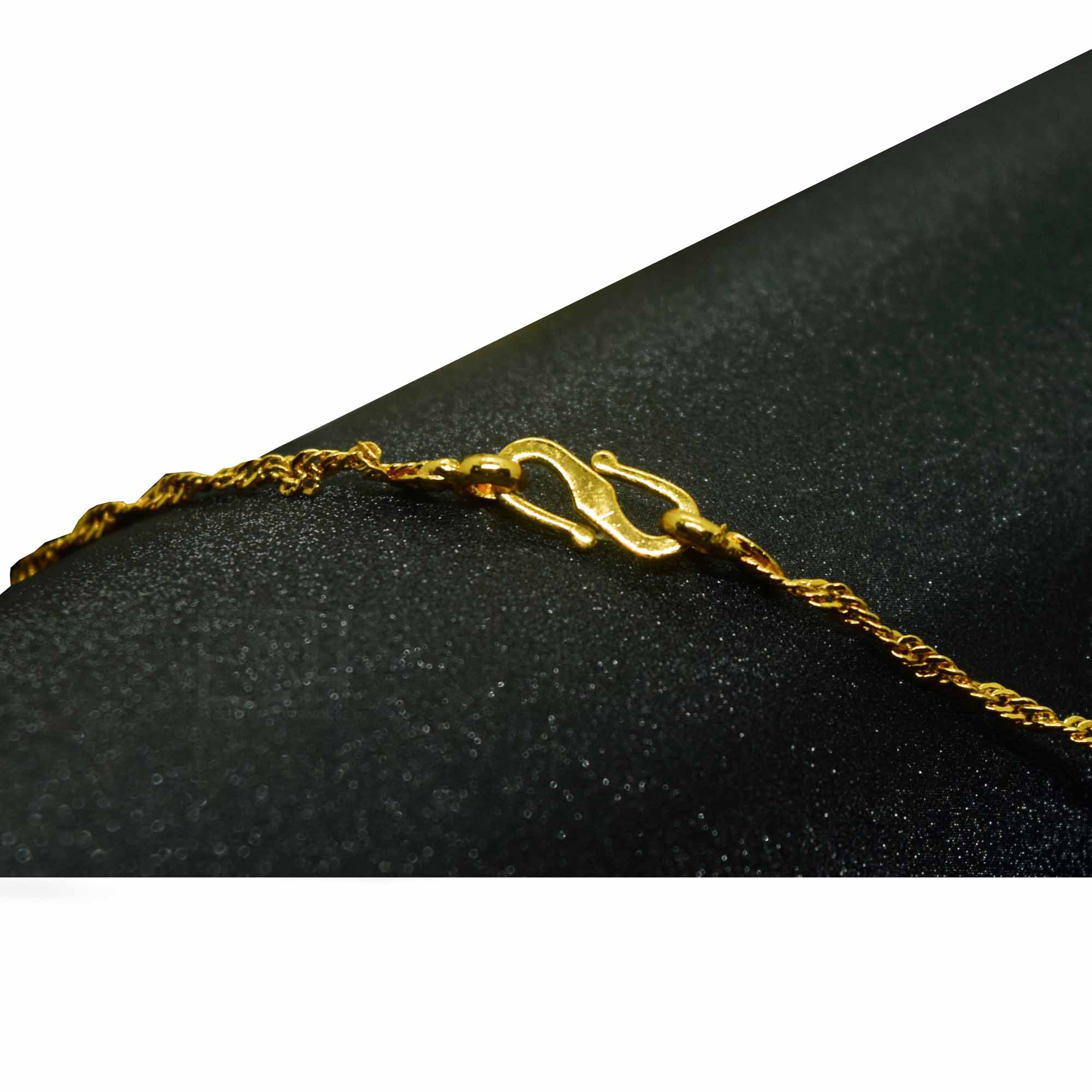 Gold plated 2mm Karali Chain For Women 18 / 24 Inch (NBLK) Necklaces NowBuy.lk 3