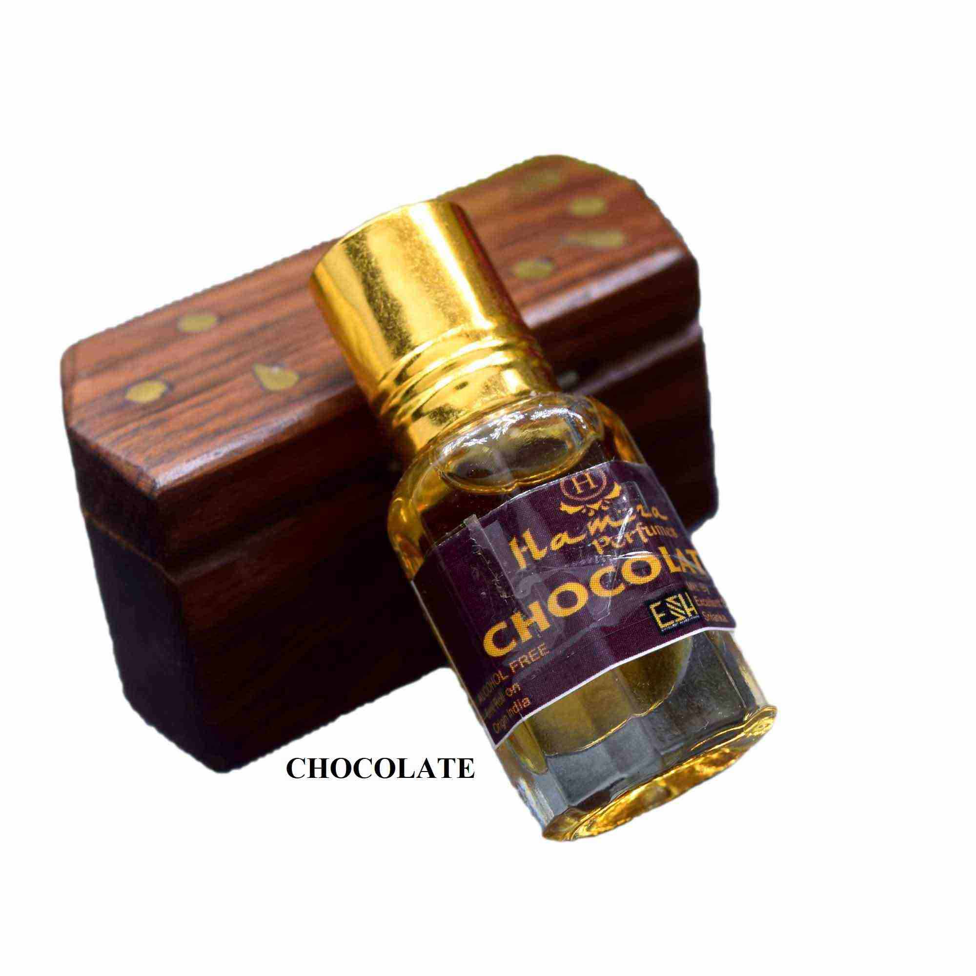 Chocolate flavor Attar For Men And Women Alcohol Free & Natural Vegan Cologne 6ml up to 13-14 hours on your clothes (NBLK) Unisex NowBuy.lk 4