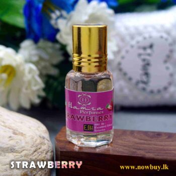 Straw Berry Natural Attar For Men And Women Alcohol Free & Natural Vegan Cologne 6ml up to 13-14 hours on your clothes (NBLK) Unisex NowBuy.lk