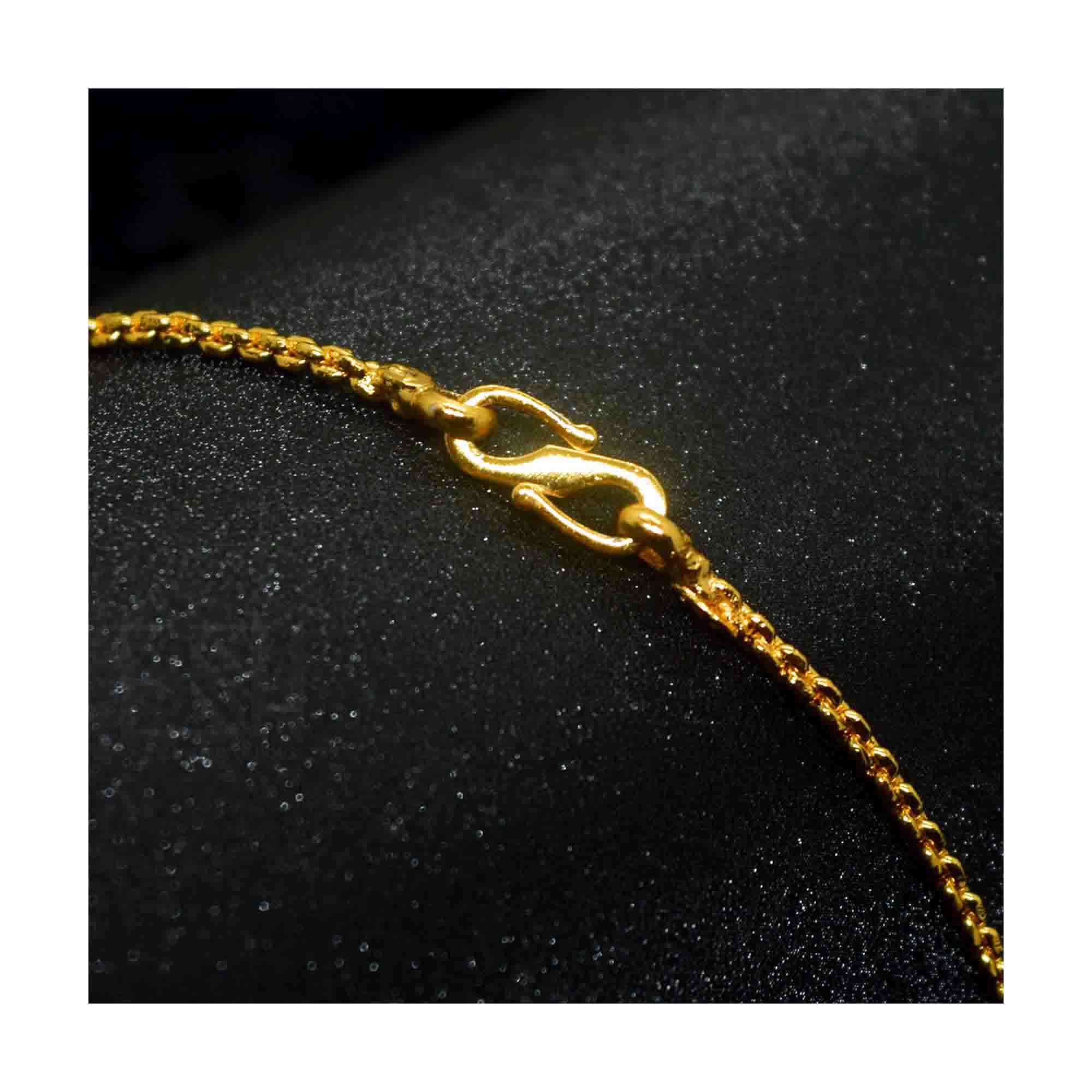 Gold Plated 18/24 Inch 1.5mm Diamond Chain Necklaces NowBuy.lk 3