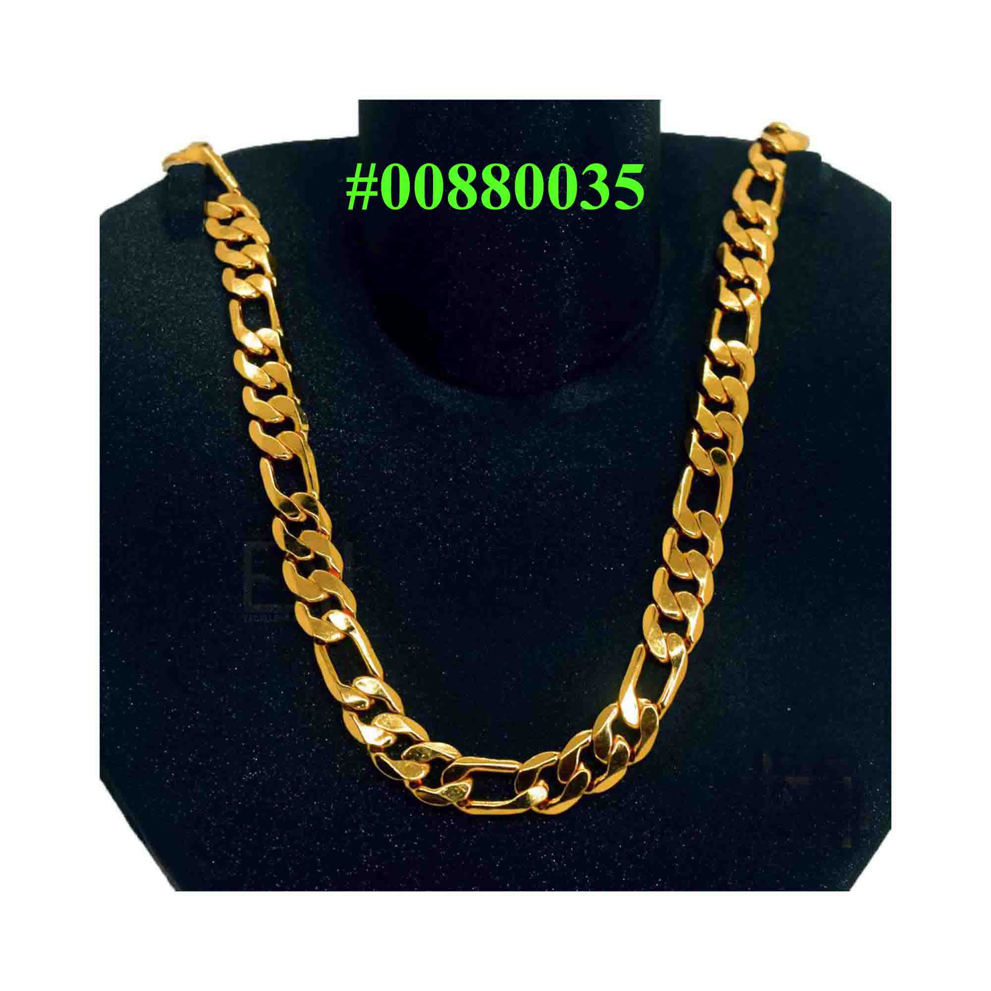 Gold plated Handsome Look BIG Lara chain 24 Inch Necklaces NowBuy.lk 2