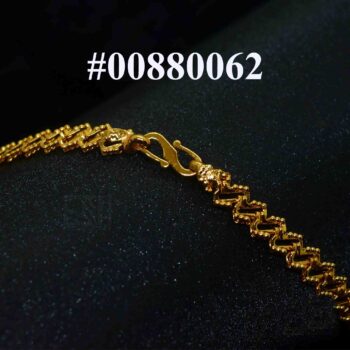 Gold Plated Flat Fox Bracelet 06MM (NBLK) Bracelets & Bangles NowBuy.lk