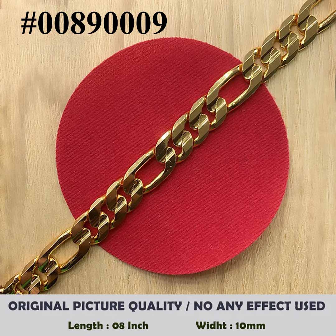 Gold Plated 10mm Lara Bracelet for Men (NBLK) Bracelets & Bangles NowBuy.lk 2